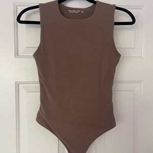 Abercrombie & fitch A&F Mauve Bodysuit Size S